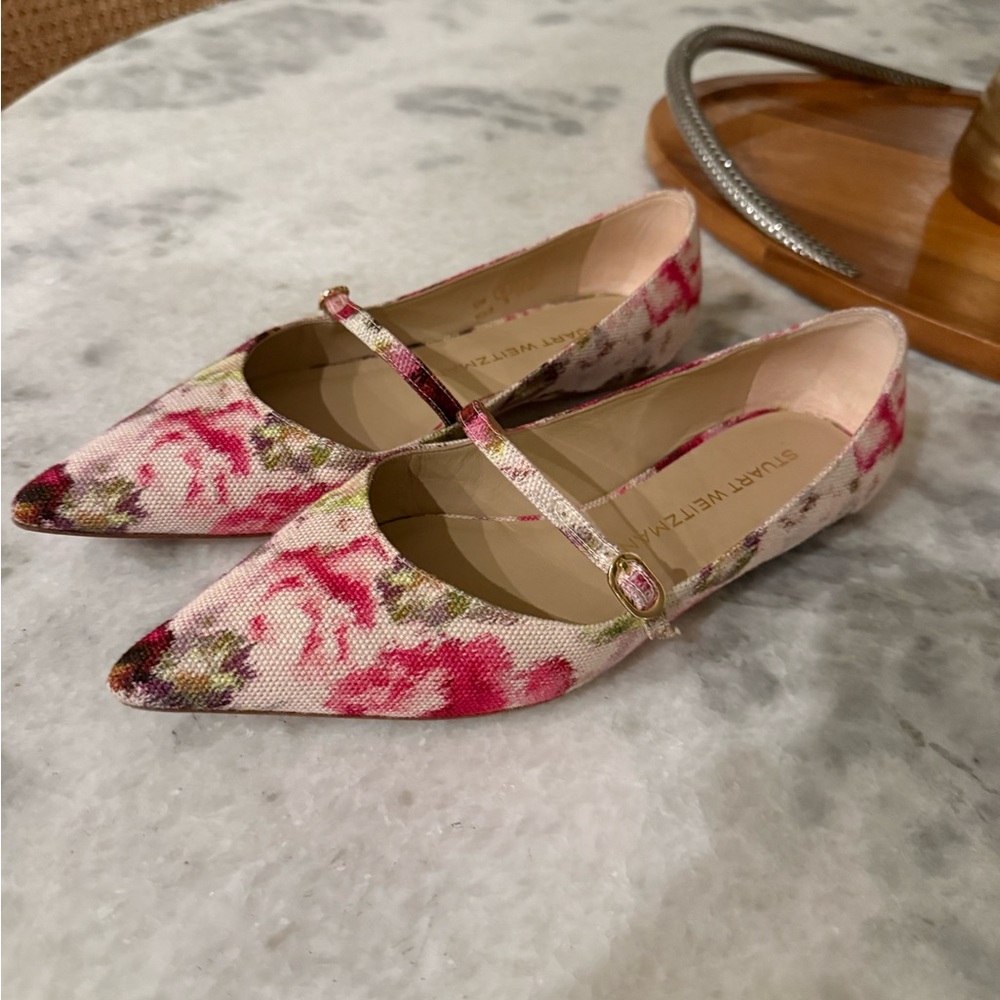 Stuart Weitzman Emilia Mary Jane Flats - Picture 2 of 6